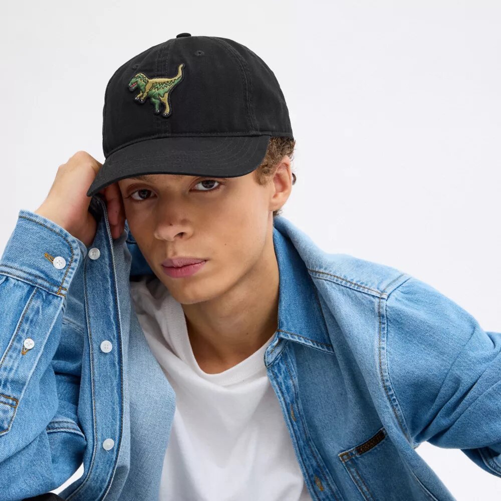 Gorra de béisbol con parche de Rexy