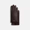 Guantes técnicos de piel para mujer