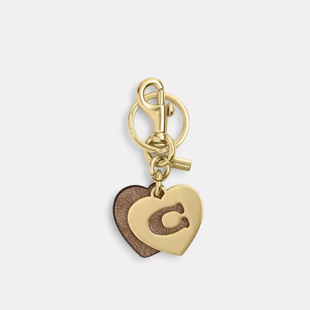 Llavero con corazones de Signature Canvas
