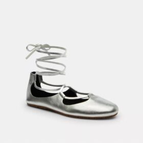 Manoletinas blandas con cordones