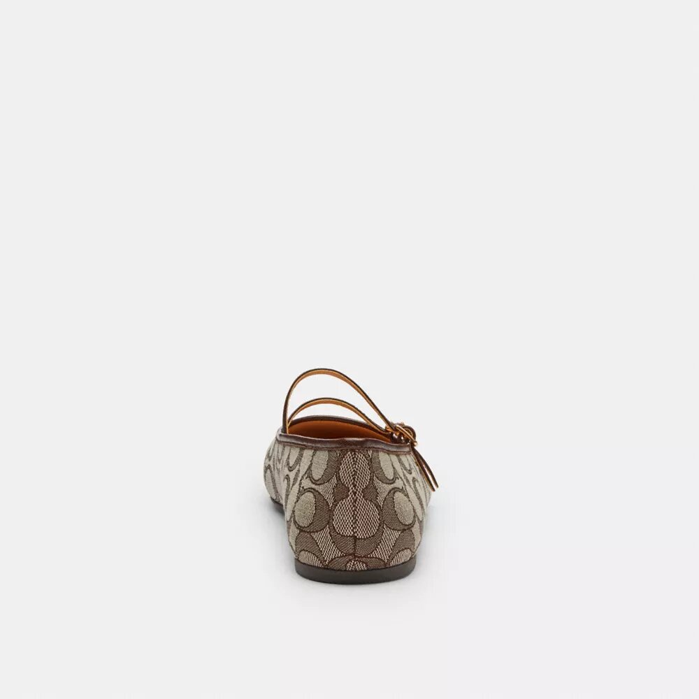 Merceditas con doble hebilla en jacquard exclusivo