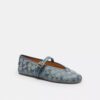 Merceditas en denim con cristales
