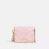 Mini cartera con cadena en Signature Canvas con Charms