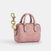 Mini colgante para bolsos Rowan en denim exclusivo