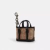 Mini colgante para bolsos Tote «Warner» en Signature Canvas