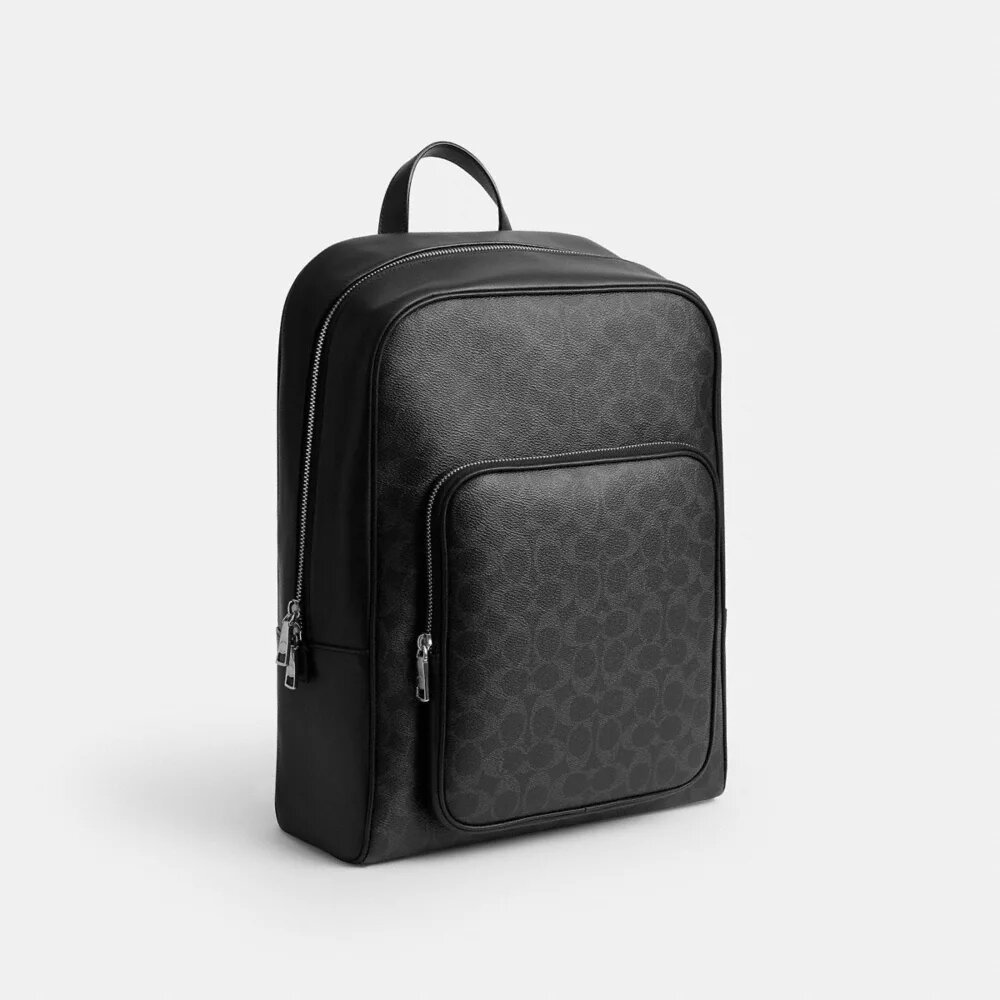 Mochila Aiden en Signature Canvas