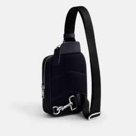 Mochila bandolera Racer con estampado de camuflaje Signature