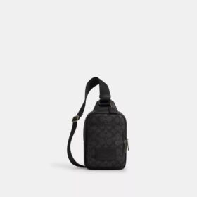 Mochila bandolera Racer en Signature Canvas