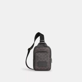 Mochila bandolera Racer en Signature Canvas