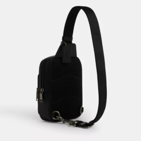 Mochila bandolera Racer en Signature Canvas