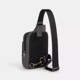 Mochila bandolera Racer en Signature Canvas