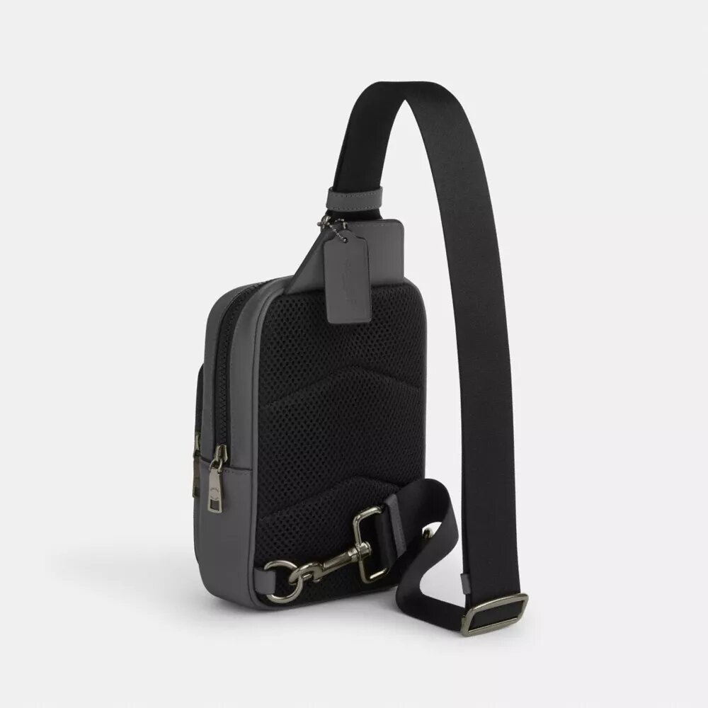 Mochila bandolera Racer en Signature Canvas