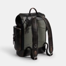Mochila Hitch en piel «Loved»