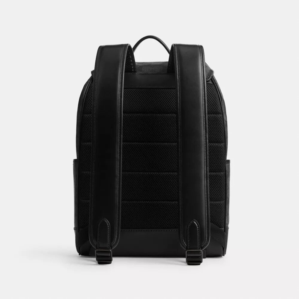 Mochila League con solapa en Signature Canvas