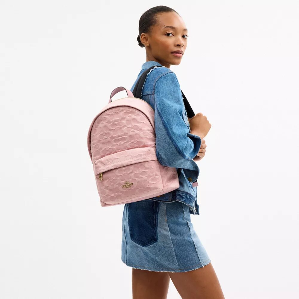 Mochila pequeña Taylor en denim exclusivo