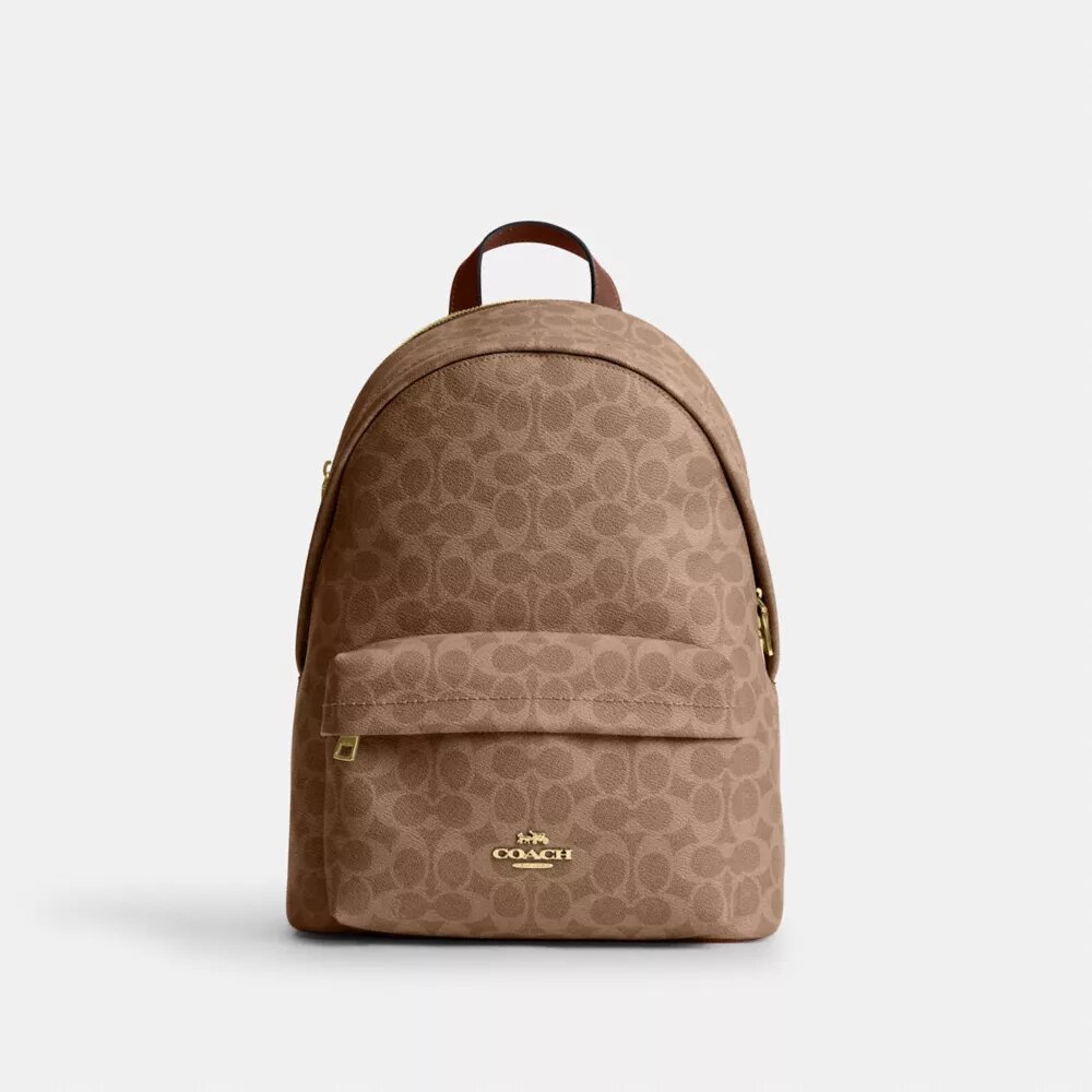 Mochila pequeña Taylor en Signature Canvas
