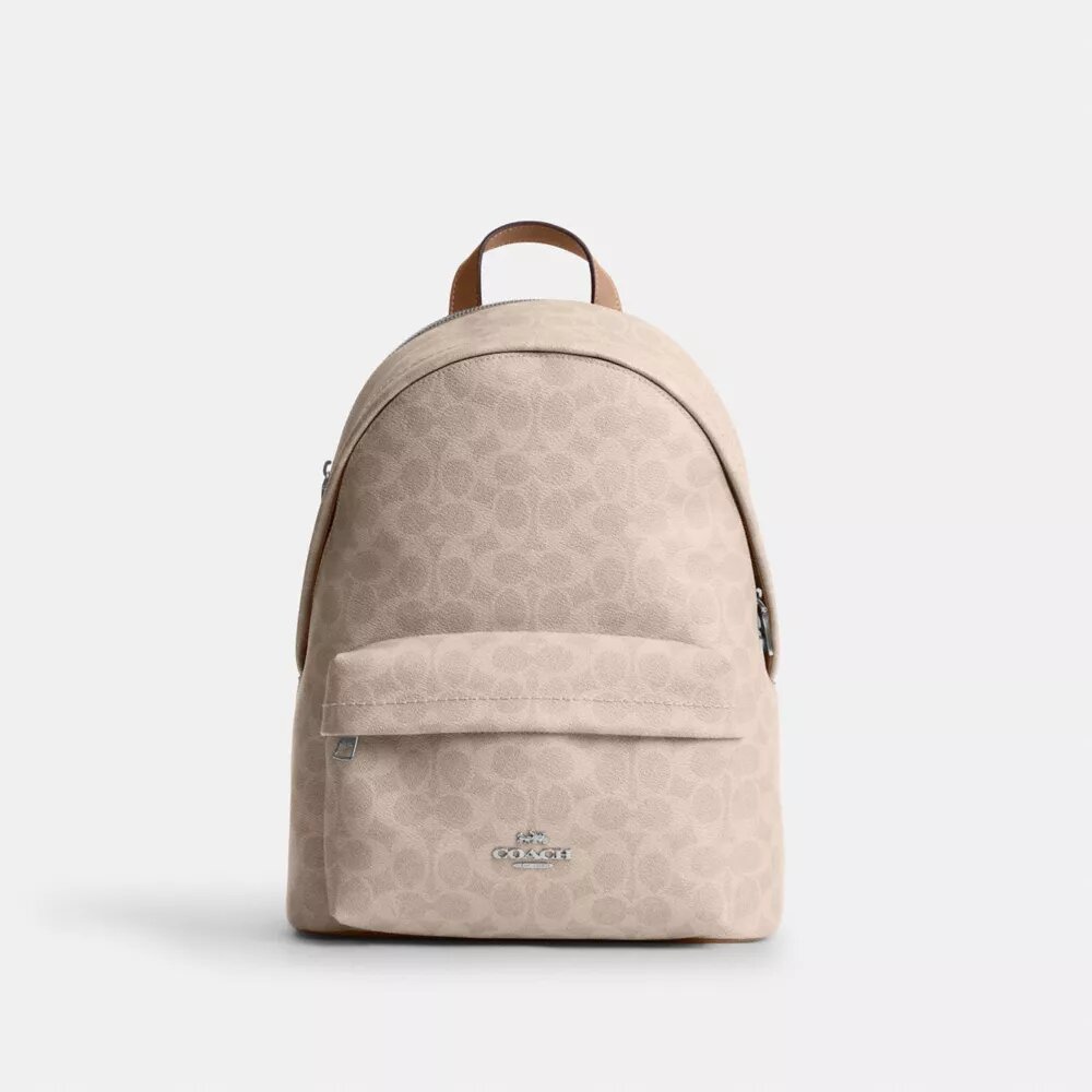 Mochila pequeña Taylor en Signature Canvas