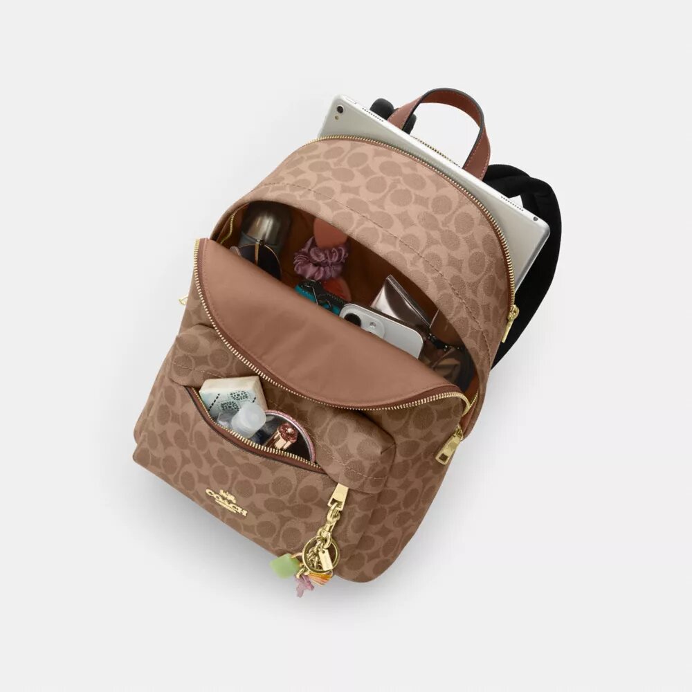 Mochila pequeña Taylor en Signature Canvas