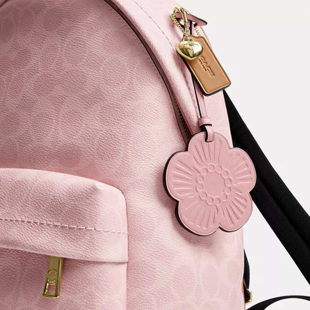 Mochila pequeña Taylor en Signature Canvas con Charms