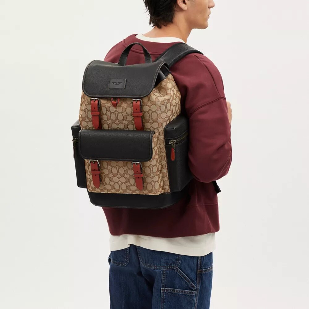 Mochila Sprint en jacquard exclusivo