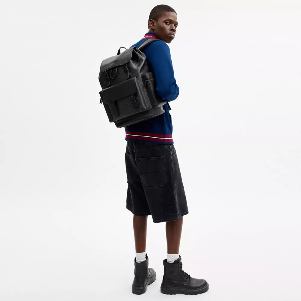 Mochila Sprint en Signature Canvas