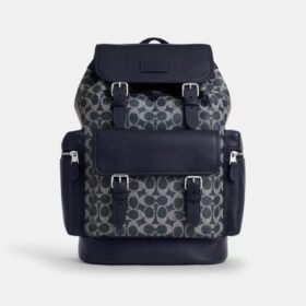 Mochila Sprint en Signature Canvas con bloques de color