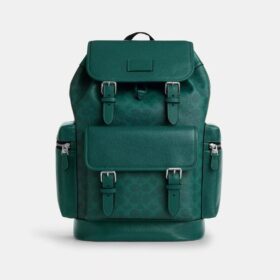 Mochila Sprint en Signature Canvas con bloques de color