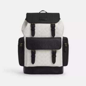 Mochila Sprint en Signature Canvas con bloques de color