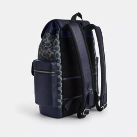 Mochila Sprint en Signature Canvas con bloques de color