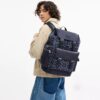 Mochila Sprint en Signature Canvas con bloques de color