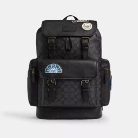 Mochila Sprint en Signature Canvas con parches