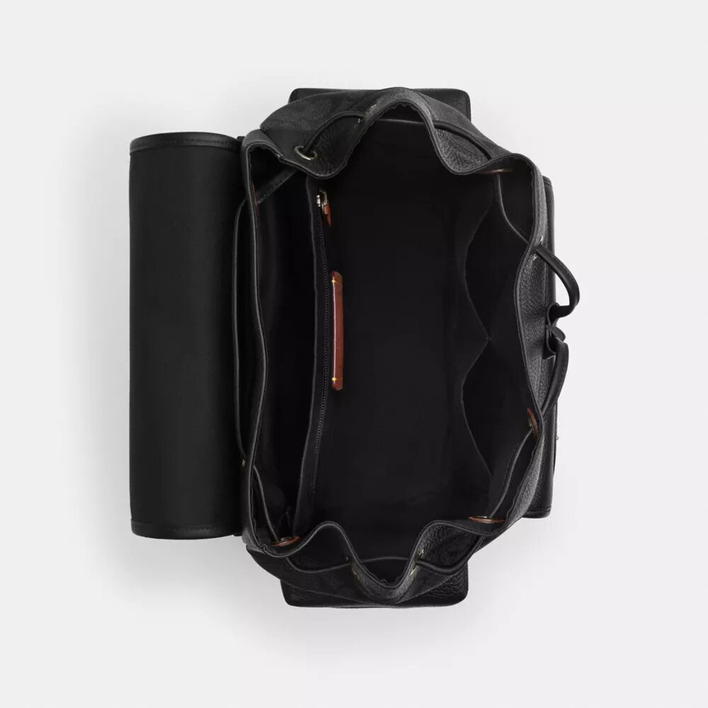 Mochila Sprint en Signature Canvas con parches