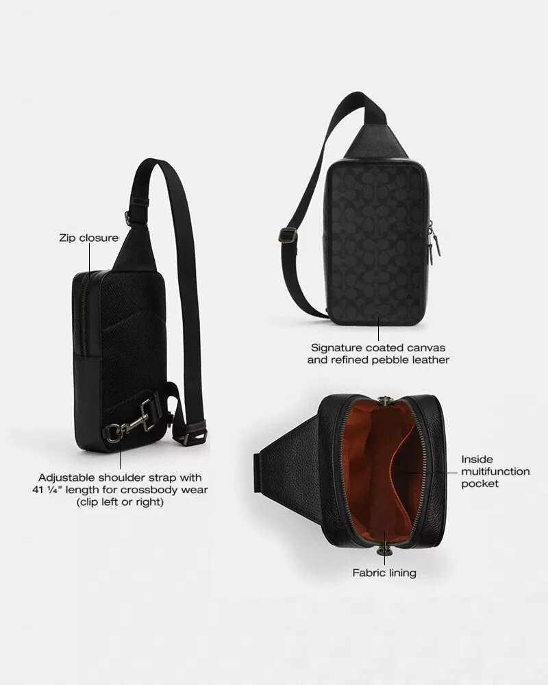 Mochila Sullivan en Signature Canvas