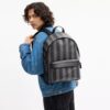 Mochila Taylor en Signature Canvas con rayas