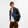 mochila tipo bandolera «Racer» con correas a rayas «Varsity»