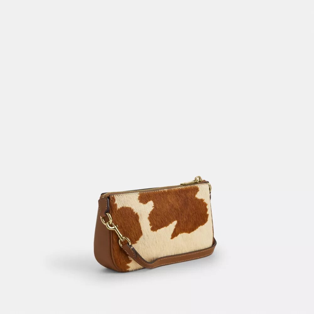 Nolita 19 en piel de becerro con estampado de vaca