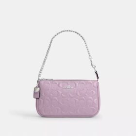 Nolita 19 en piel exclusiva con colgante de corazón