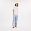 Pantalones a rayas con patchwork