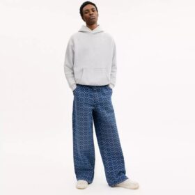 Pantalones de carpintero de denim exclusivos en algodón orgánico