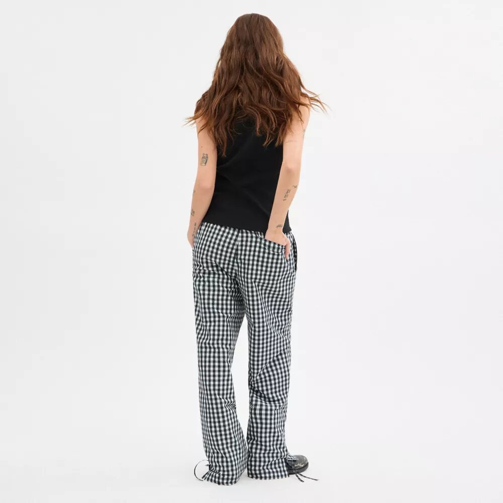Pantalones de cuadros vichy de Coachtopia