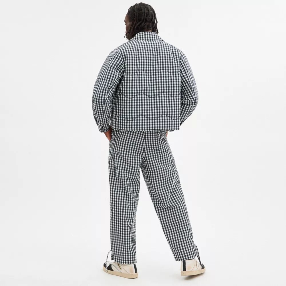 Pantalones de cuadros vichy de Coachtopia