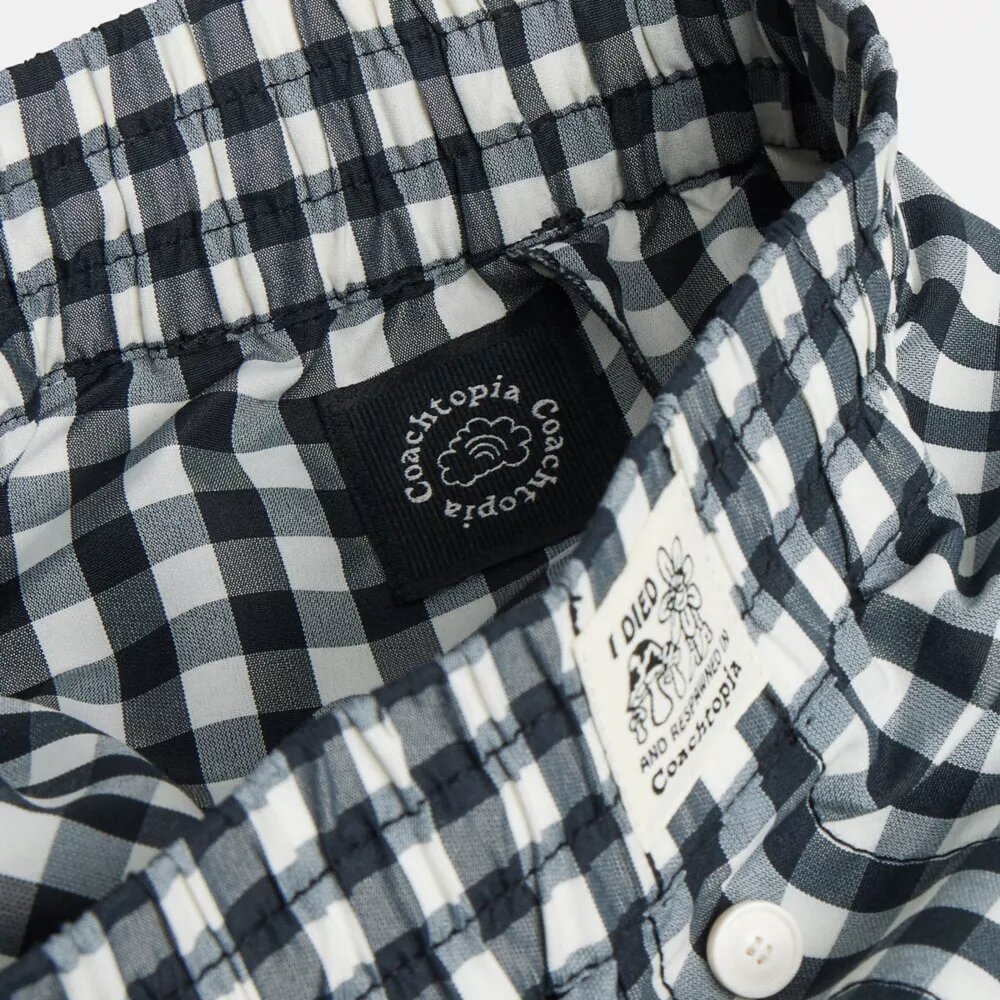 Pantalones de cuadros vichy de Coachtopia