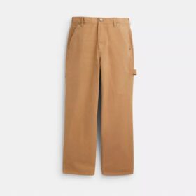 Pantalones de lona de algodón orgánico