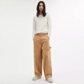 Pantalones de lona de algodón orgánico