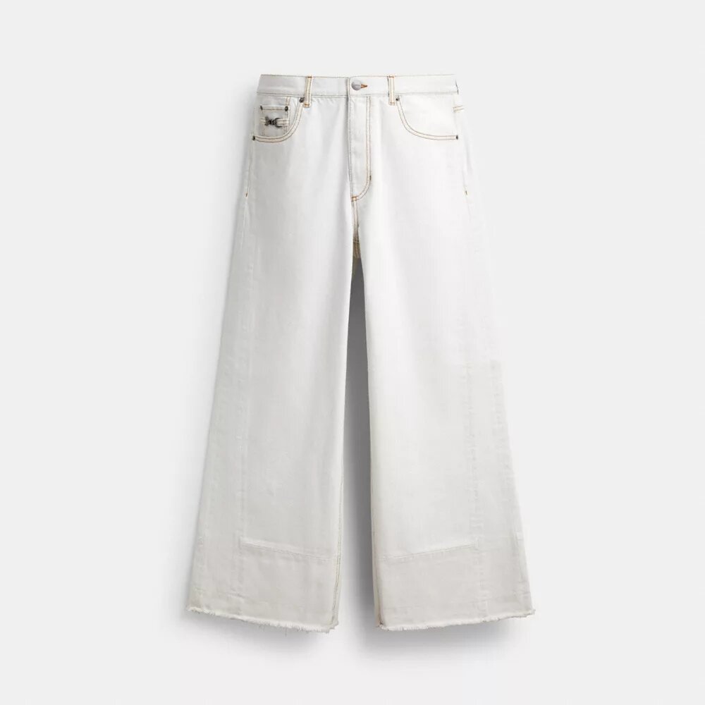 Pantalones vaqueros holgados de algodón orgánico