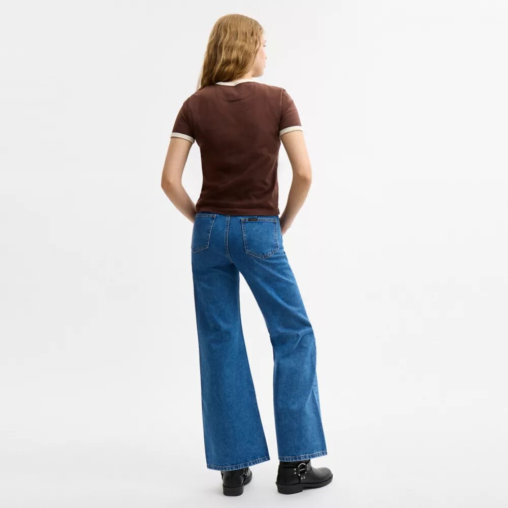Pantalones vaqueros «Sculpted C» de algodón orgánico