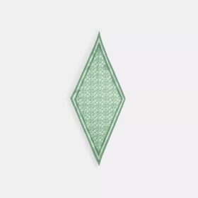 Pañuelo de seda con diseño de rombos exclusivo