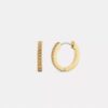 Pendientes de aro con perlas
