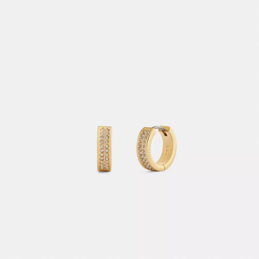 Pendientes Huggie Pava C