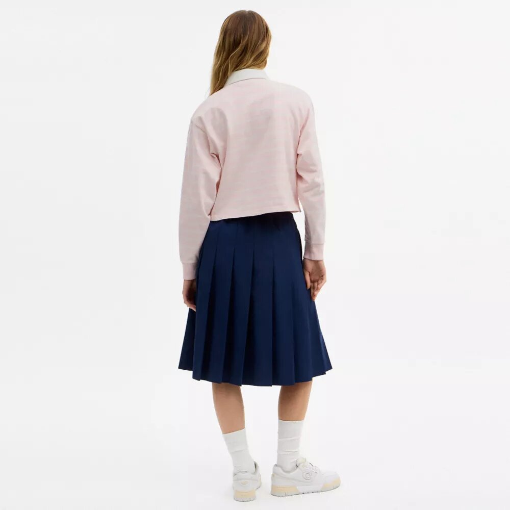 Polos de rugby a rayas con motivo de Horse and Carriage, de algodón orgánico